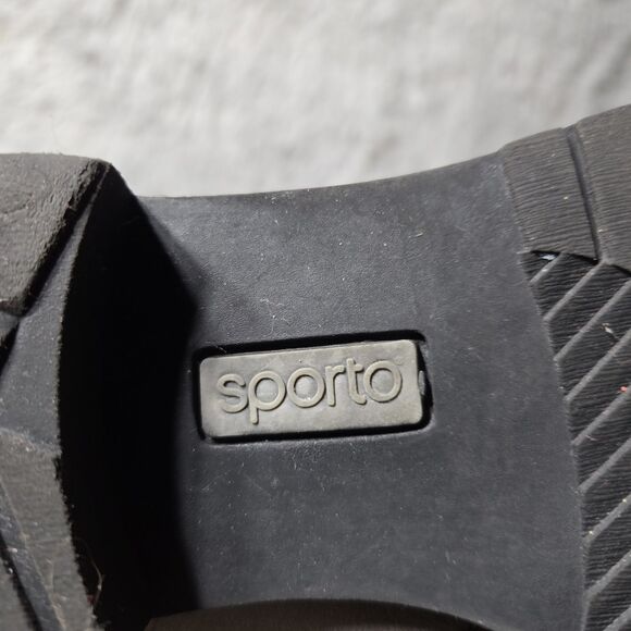 Sporto Womens Size 10-11M Jenny Faux Suede Lace-Up Ankle Grey Combat Boots - Picture 9 of 11